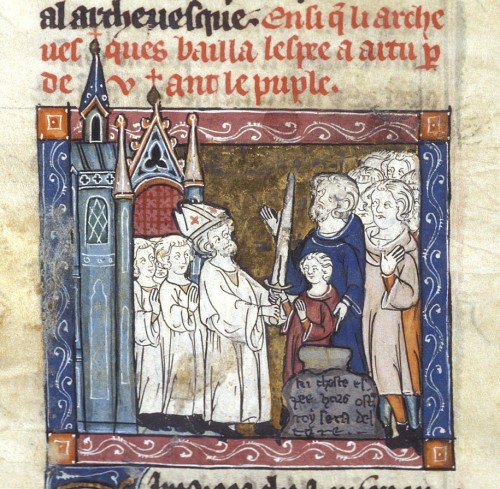 Manuscript image from BL Additional 10292, f. 100. This image is in the public domain because of its age. 